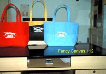 Laminated Fancy Canvas Bags